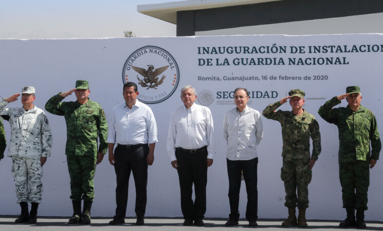 16.02.20 Versión estenográfica. Inauguración de instalaciones de la Guardia Nacional, desde Romita, Guanajuato