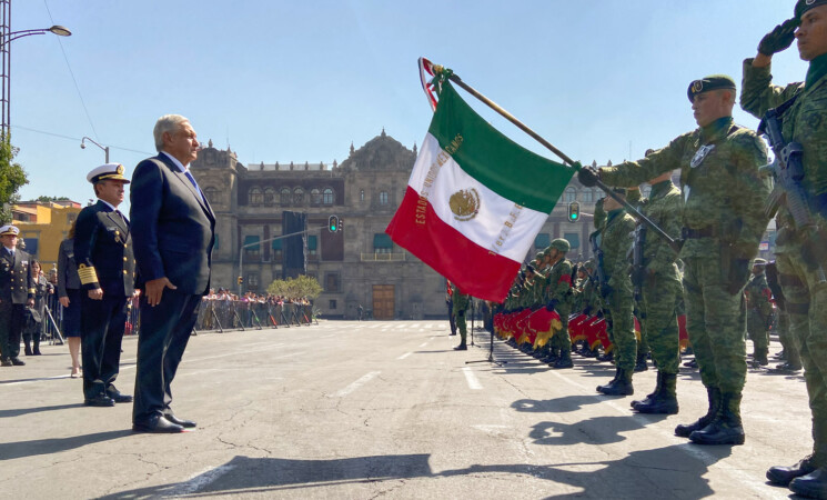 Presidente conmemora Día del Ejército Mexicano; reconoce su respaldo en la Cuarta Transformación