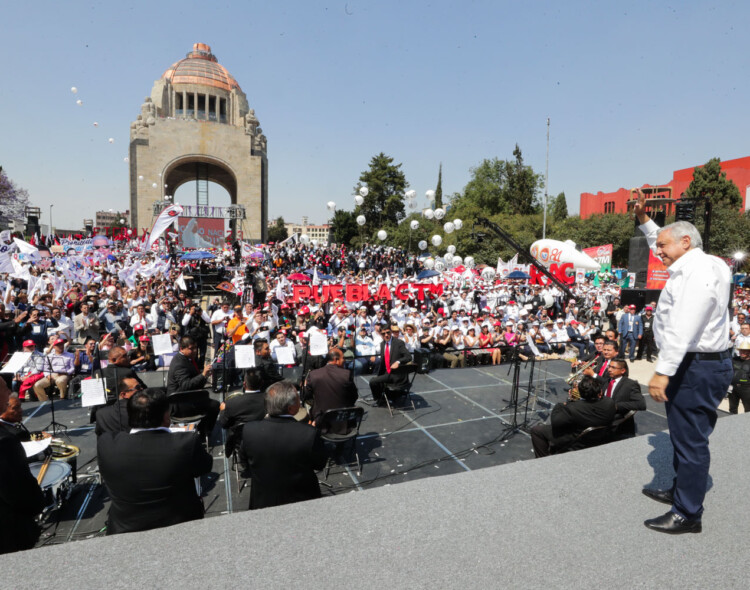 23.02.20 Versión estenográfica. Congreso Nacional Extraordinario de la CTM desde el Monumento a la Revolución