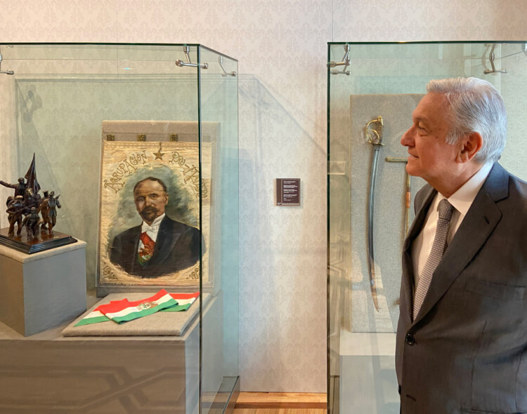 Inauguración de la Intendencia de la Traición en Palacio Nacional