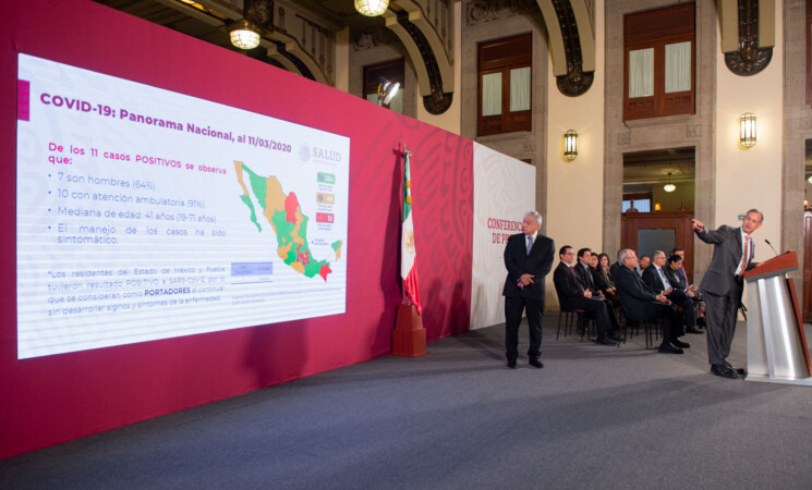 12.03.20 Versión estenográfica de la conferencia de prensa matutina del presidente Andrés Manuel López Obrador