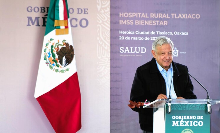 20.03.20 Versión estenográfica. Hospital Rural del IMSS Bienestar Tlaxiaco en Oaxaca