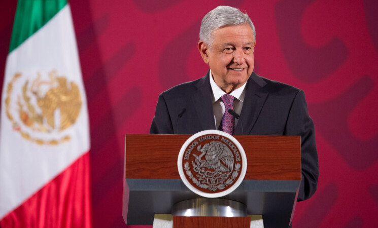 Conferencia de prensa matutina del presidente Andrés Manuel López Obrador