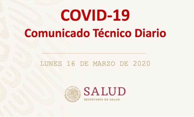 Informe técnico COVID-19 16 marzo 2020