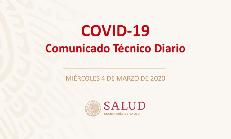 Informe técnico COVID-19 04 marzo 2020