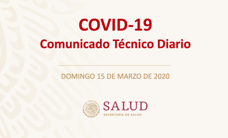 Informe técnico COVID-19 15 marzo 2020