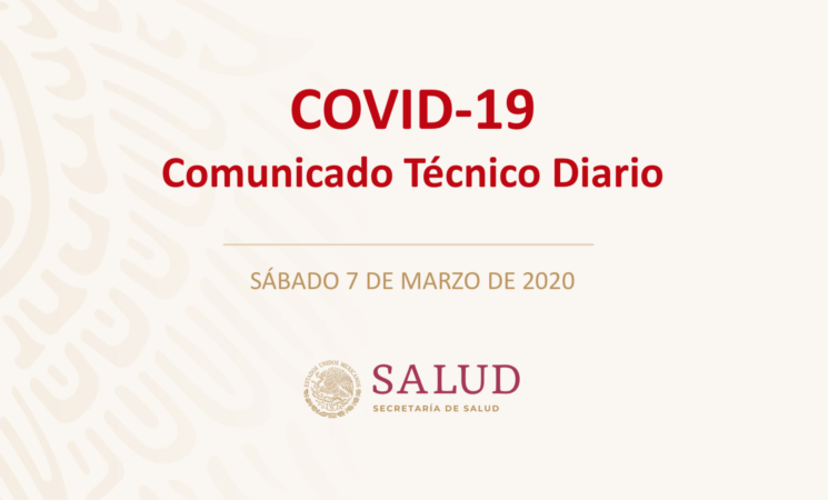 Informe técnico COVID-19 07 marzo 2020