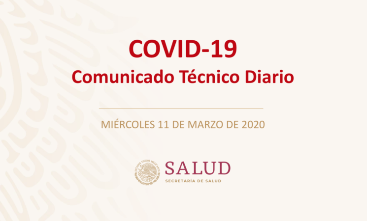 Informe técnico COVID-19 11 marzo 2020