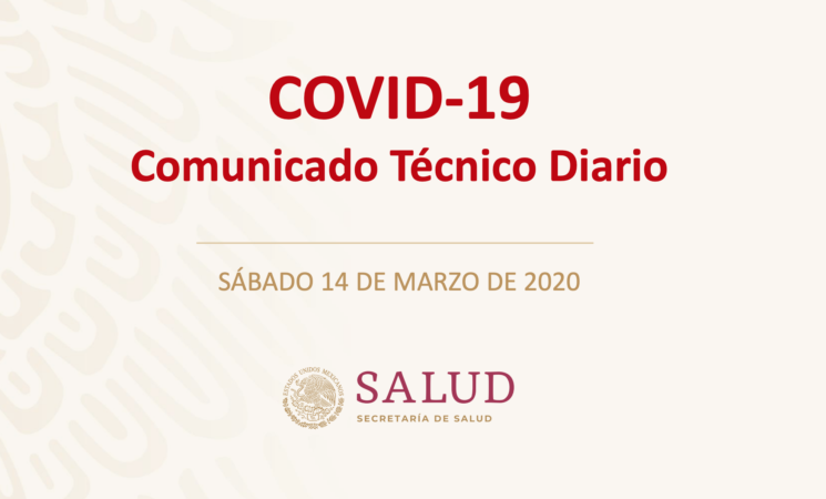 Informe técnico COVID-19 14 marzo 2020