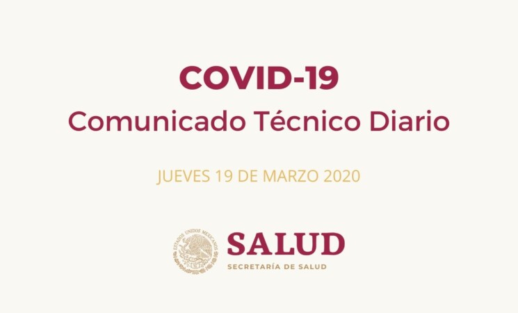 Informe técnico diario COVID-19 19 marzo 2020