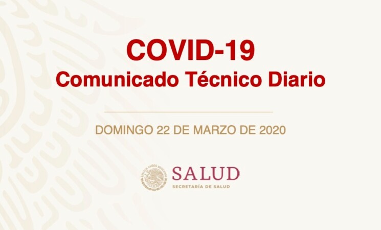 Informe técnico diario COVID-19 22 marzo 2020