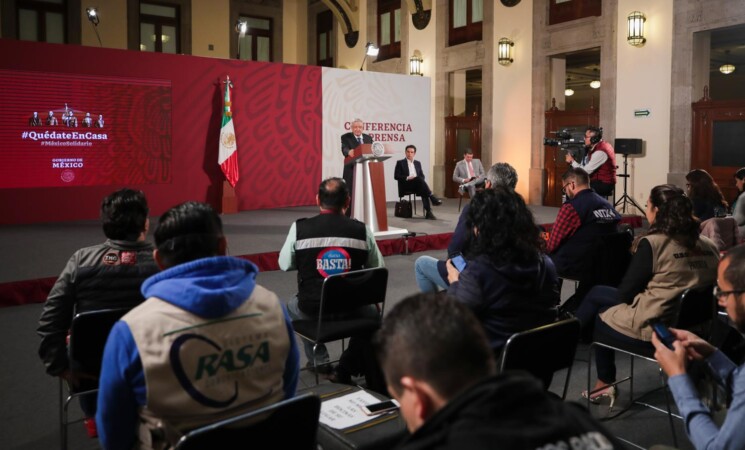 20.04.20 Versión estenográfica de la conferencia de prensa matutina del presidente Andrés Manuel López Obrador