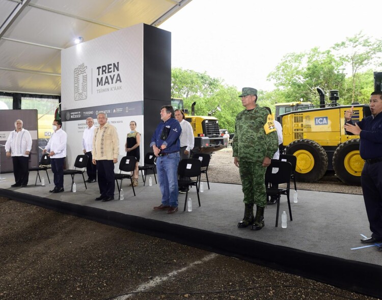 01.06.20 Versión estenográfica. Banderazo de inicio de obra del Tren Maya, desde Lázaro Cárdenas, Quintana Roo