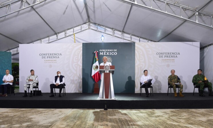 03.06.20 Versión estenográfica de la conferencia de prensa matutina del presidente Andrés Manuel López Obrador, desde Campeche, Campeche