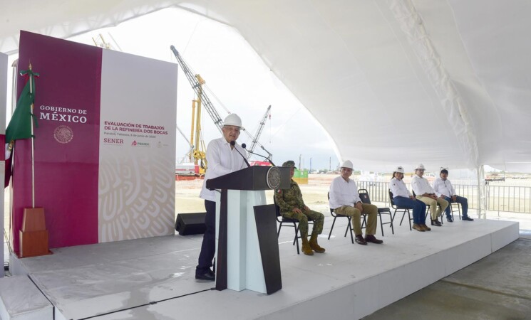 05.06.20 Versión estenográfica. Evaluación de trabajos de la Refinería Dos Bocas, desde Paraíso, Tabasco