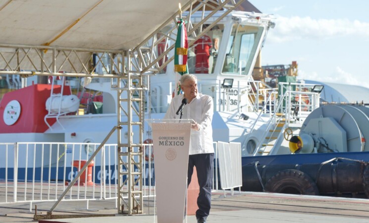 05.06.20 Versión estenográfica. Supervisión de obras de ampliación del Puerto de Coatzacoalcos