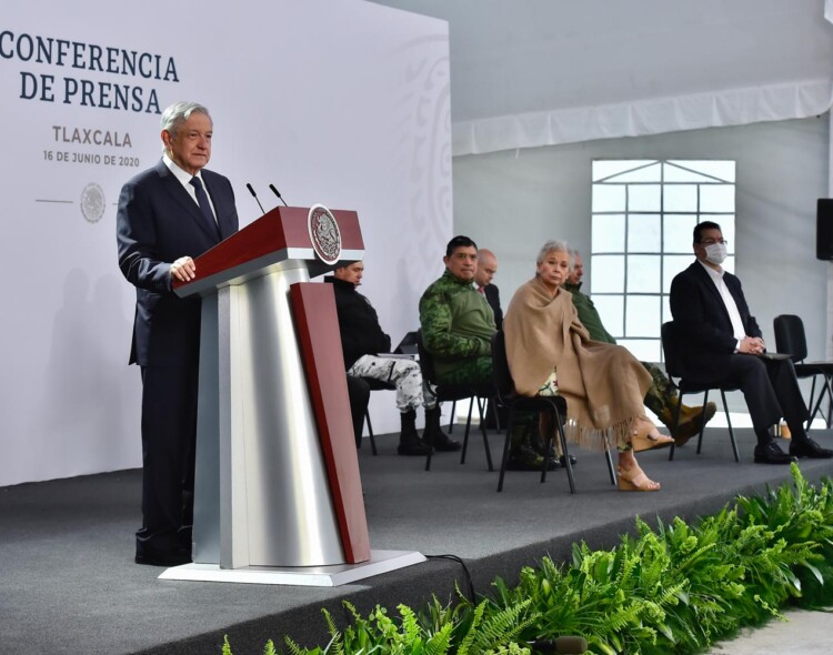 16.06.20 Versión estenográfica de la conferencia de prensa matutina del presidente Andrés Manuel López Obrador, desde Tlaxcala, Tlaxcala