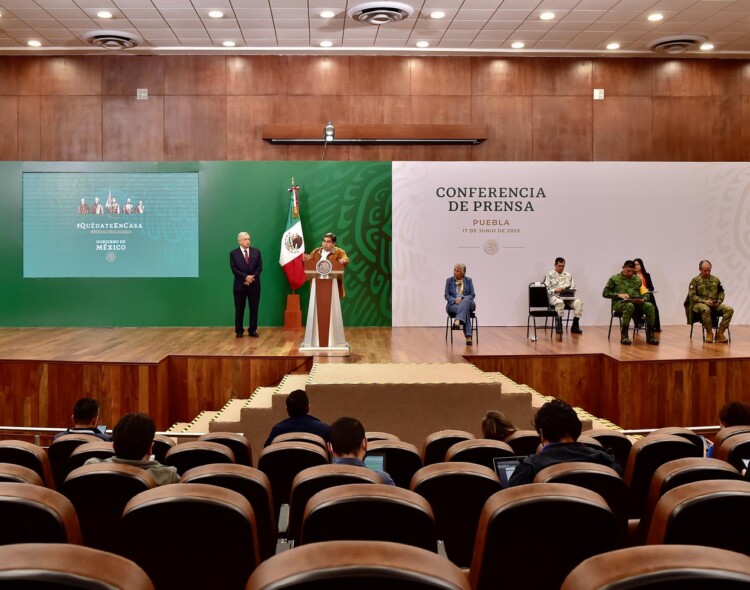 17.06.20 Versión estenográfica de la conferencia de prensa matutina del presidente Andrés Manuel López Obrador, desde Puebla, Puebla