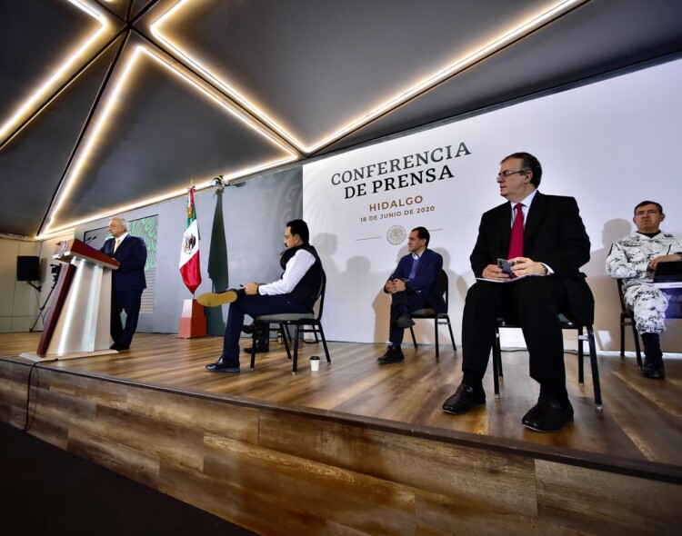 18.06.20 Versión estenográfica de la conferencia de prensa matutina del presidente Andrés Manuel López Obrador, desde Pachuca, Hidalgo