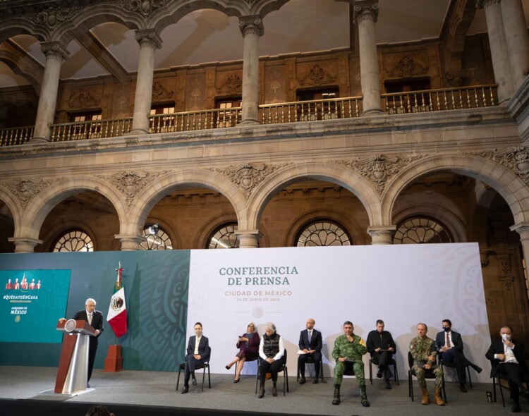 24.06.20 Versión estenográfica de la conferencia de prensa matutina del presidente Andrés Manuel López Obrador, desde el Antiguo Palacio del Ayuntamiento de la Ciudad de México