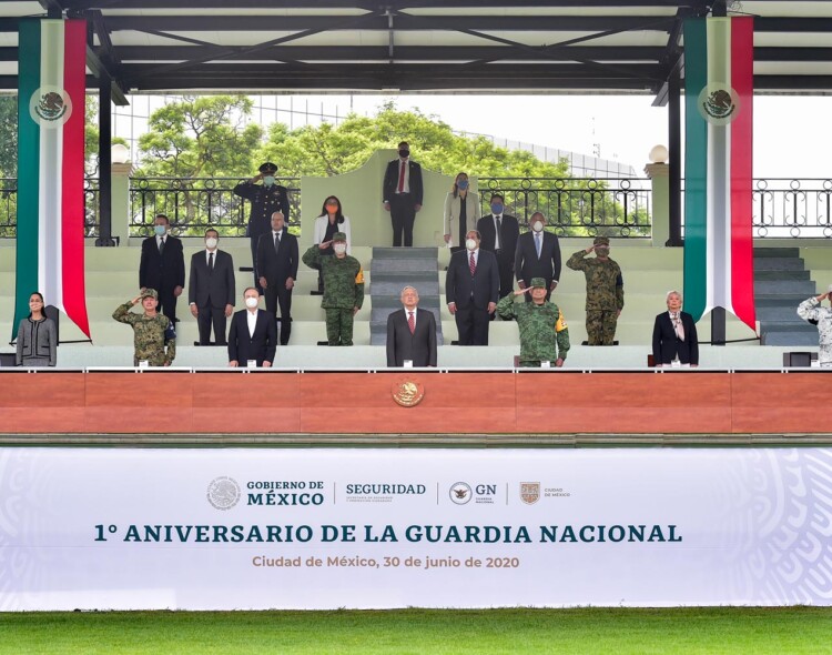 30.06.20 Versión estenográfica. Primer Aniversario de la Guardia Nacional, desde Campo Marte, Ciudad de México