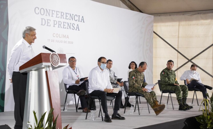 17.07.20 Versión estenográfica de la conferencia de prensa matutina del presidente Andrés Manuel López Obrador, desde Manzanillo, Colima