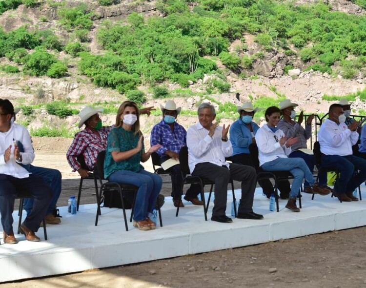 05.08.20 Versión estenográfica. Inauguración de la presa Bicentenario Los Pilares, desde Álamos, Sonora