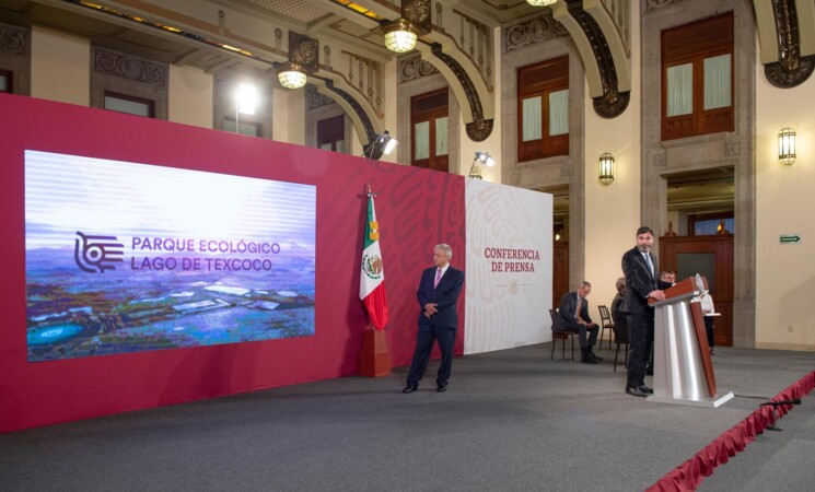 Presentan proyecto del Parque Ecológico Lago de Texcoco