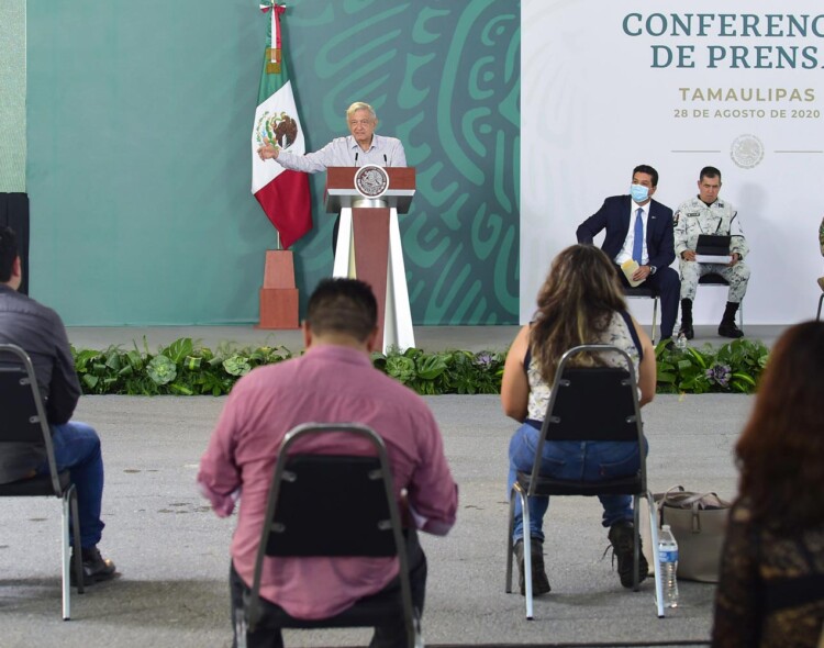 28.08.20 Versión estenográfica de la conferencia de prensa matutina del presidente Andrés Manuel López Obrador, desde Reynosa, Tamaulipas