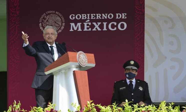 12.10.20 Versión estenográfica. Graduación 15ª generación del curso de formación del Servicio de Protección Federal