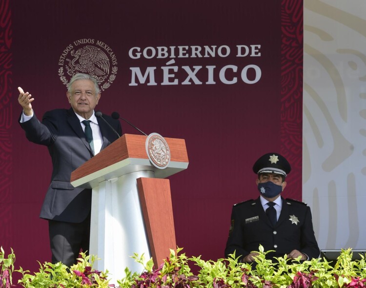 12.10.20 Versión estenográfica. Graduación 15ª generación del curso de formación del Servicio de Protección Federal