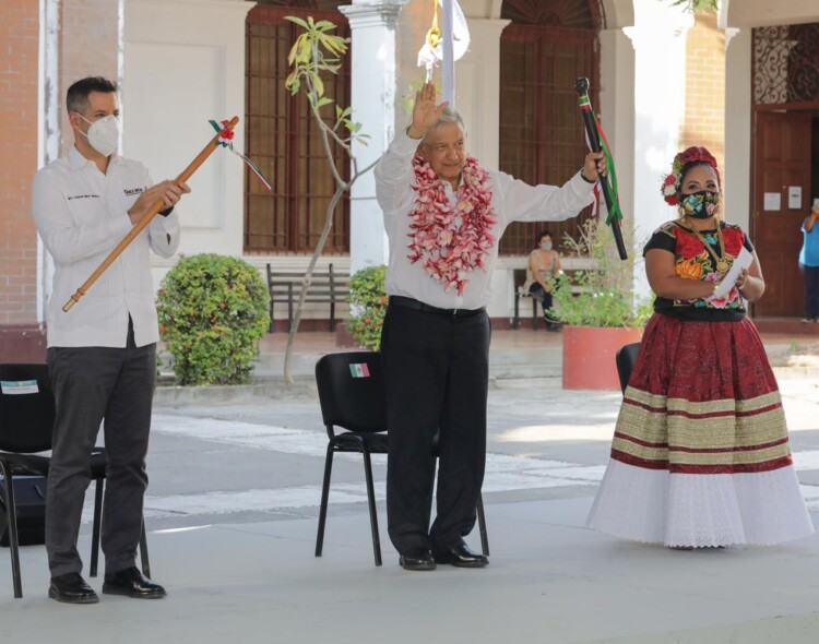 16.10.20 Versión estenográfica. Avance del Programa Nacional de Reconstrucción, desde Santo Domingo Tehuantepec, Oaxaca