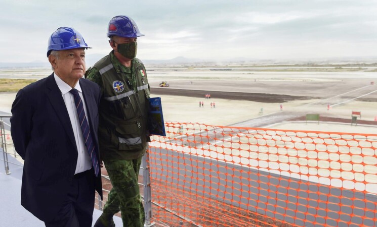 Avanza 40 por ciento construcción de aeropuerto Felipe Ángeles en primer año de obra