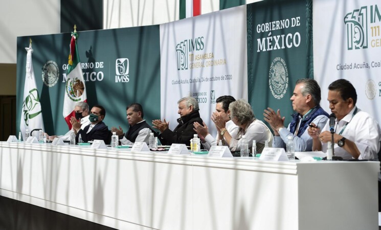 24.10.20 Versión estenográfica. 111 Asamblea General del Instituto Mexicano del Seguro Social