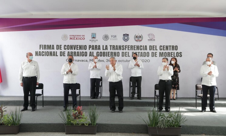 30.10.20 Versión estenográfica. Transferencia del Centro Nacional de Arraigo al gobierno de Morelos