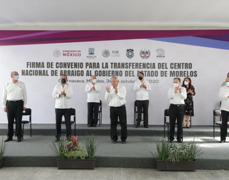 30.10.20 Versión estenográfica. Transferencia del Centro Nacional de Arraigo al gobierno de Morelos