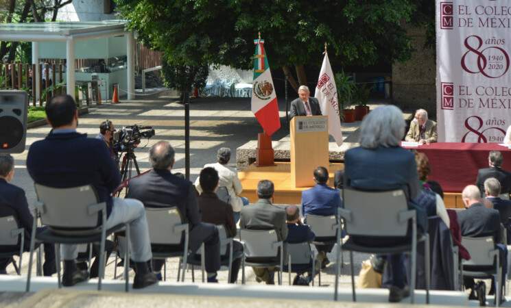 08.10.20 Versión estenográfica. Conmemoración de los 80 años de El Colegio de México