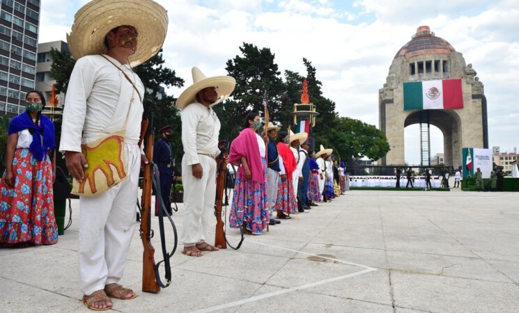 Fotogalería. Conmemoración del 110 Aniversario del inicio de la Revolución Mexicana