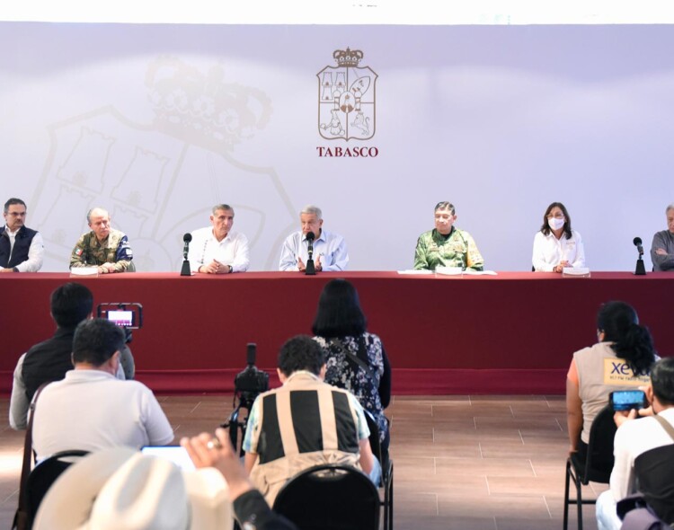 07.11.20 Versión estenográfica. Conferencia de prensa sobre atención a Tabasco por inundaciones