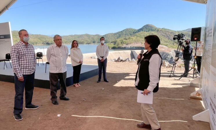 Conclusión de Presa Picachos llevará agua a Mazatlán: presidente; anuncia nuevo acueducto para Concordia