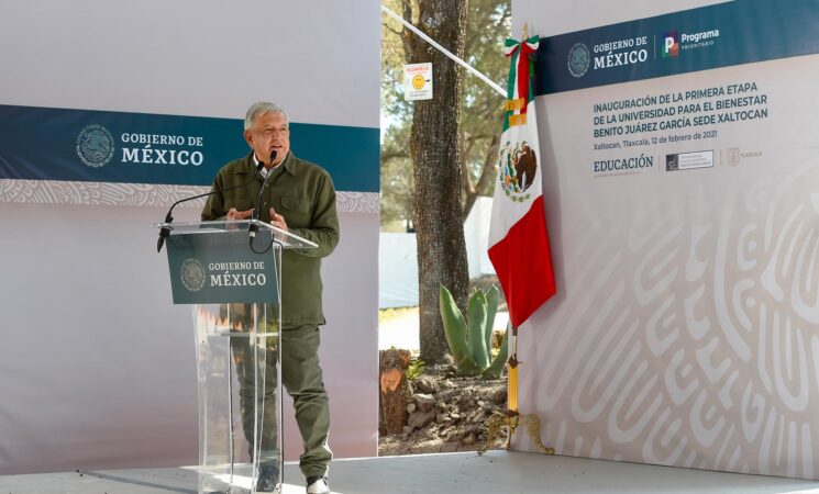 12.11.21 Versión estenográfica. Inauguración de la Universidad para el Bienestar Benito Juárez García, desde Xaltocan, Tlaxcala