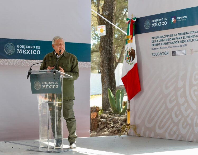 12.11.21 Versión estenográfica. Inauguración de la Universidad para el Bienestar Benito Juárez García, desde Xaltocan, Tlaxcala