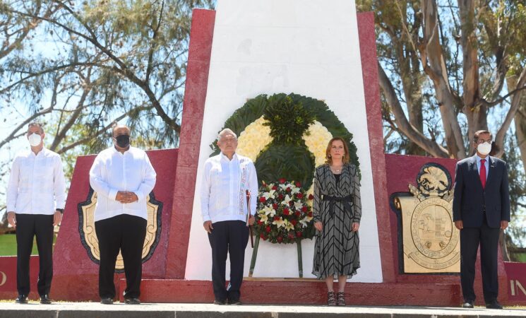 Discurso del presidente Andrés Manuel López Obrador durante el 190 Aniversario Luctuoso de Vicente Guerrero, desde Cuilápam, Oaxaca