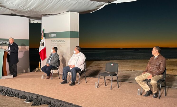 20.02.21 Versión estenográfica. Inauguración de ampliación de carretera La Paz-Pichilingue, desde Baja California Sur