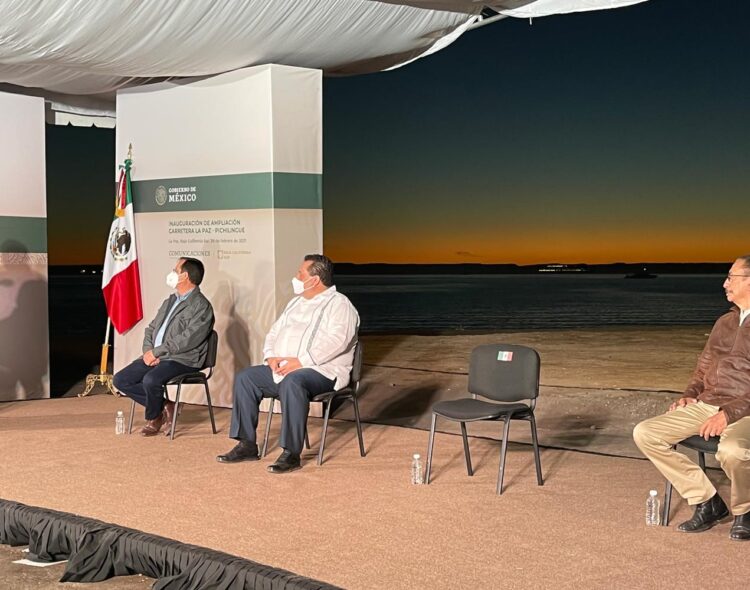 20.02.21 Versión estenográfica. Inauguración de ampliación de carretera La Paz-Pichilingue, desde Baja California Sur