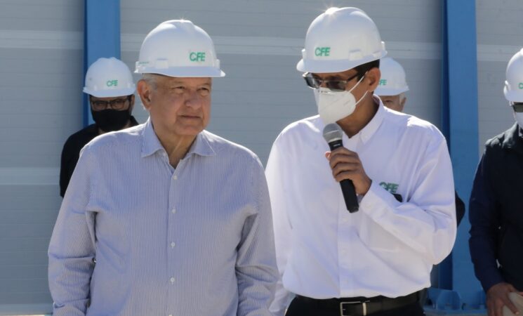 Presidente anuncia plan de modernización de plantas eléctricas; CFE ha incrementado 25% la generación de energía en BCS