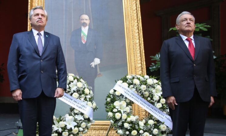 Presidente recuerda a Francisco I. Madero y José María Pino Suárez en su CVIII Aniversario Luctuoso