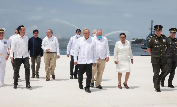 Proyecto del Corredor del Istmo de Tehuantepec se blindará contra la privatización: presidente