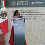 Leticia Gallardo Martínez, directora de la Banda Filarmónica Regional ‘Mujeres del Viento Florido’ y representante de las Bandas Comunitarias de música de Oaxaca