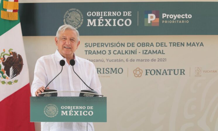 Tren Maya deberá estar listo a finales de 2023: presidente; gobierno federal no dejará obras inconclusas, afirma